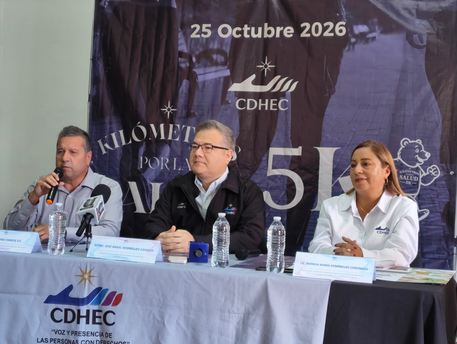 Invita CDHEC a participar en “Kilómetros por la Salud 5K” · Fotografía 1